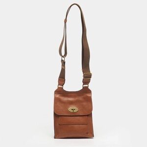 Mulberry Antony Brown Leather Messenger Bag